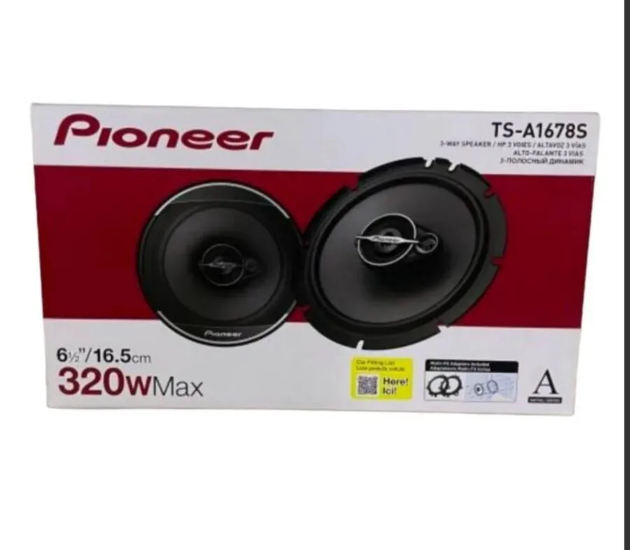 Pioneer Ts-A1678s 6.5" 2 Way Speaker view 8