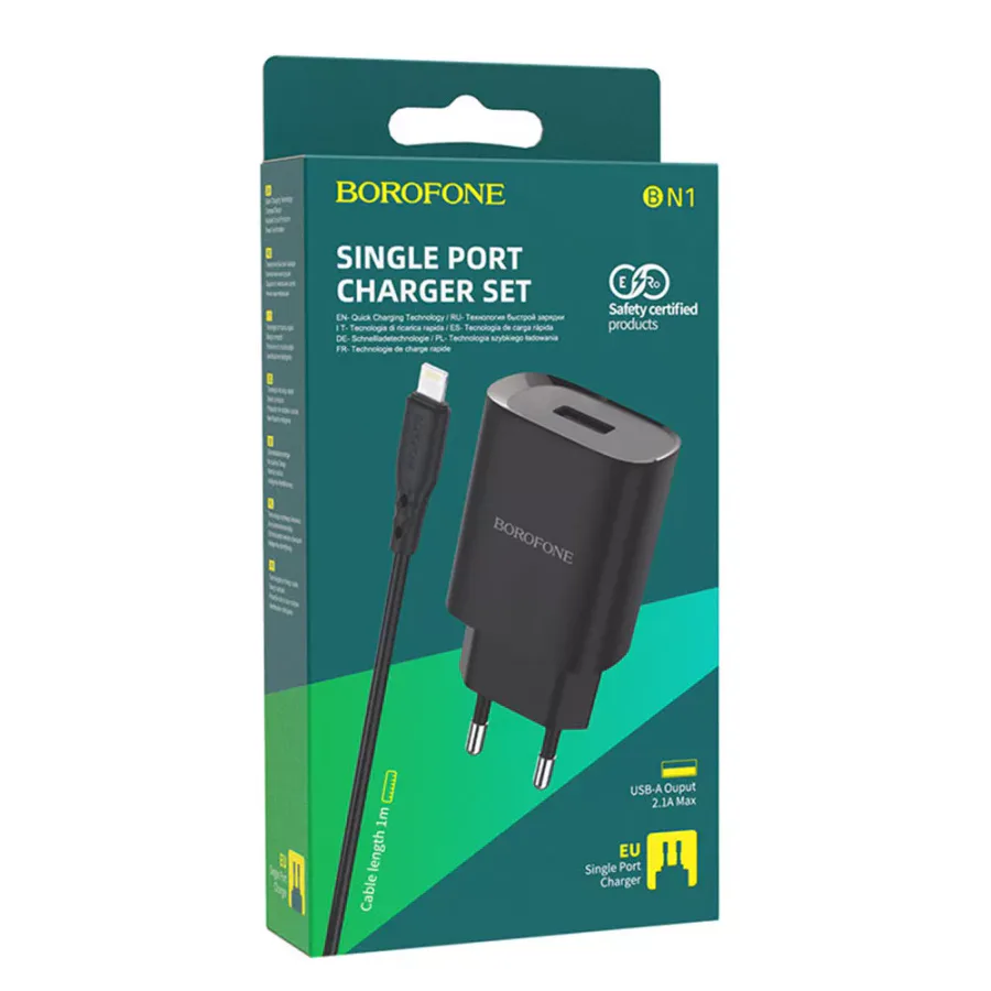 Borofone A49a 2.1a Travel Adapter view 7
