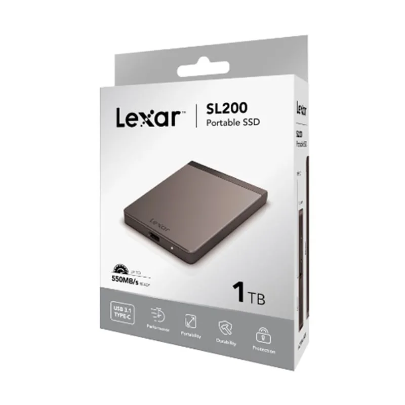 Lexar Lsl200x001t-Rnn 1tb Portable Ssd