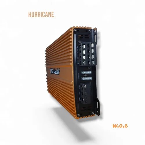 Xtc Hurricane Gold 8000w 4 Ch Amp view 8
