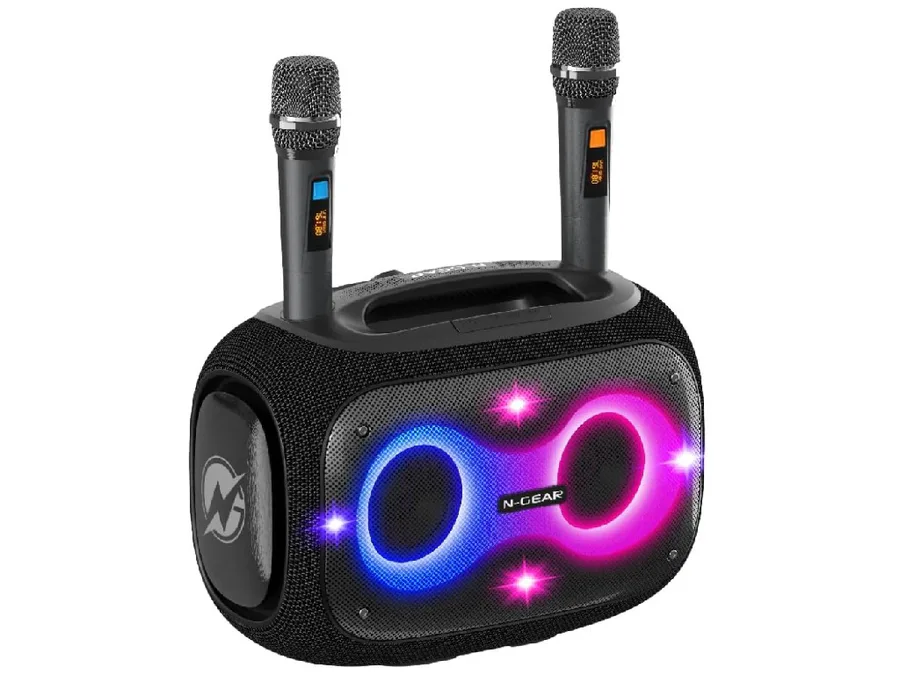 N-Gear Kids Speaker 24c With Mic & Light Effects view 3