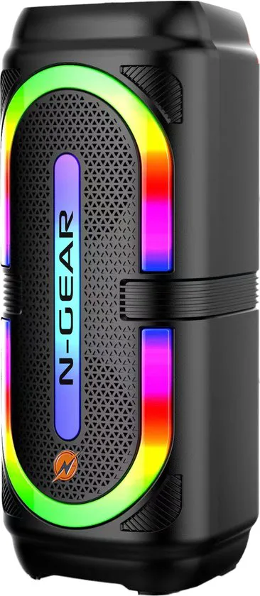 N-Gear Kids Speaker 24c With Mic & Light Effects view 4