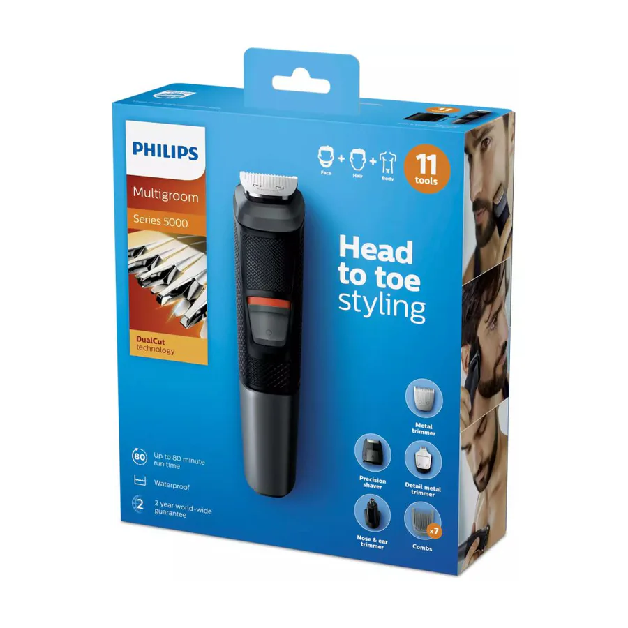 Philips Mg3730/15 8in1 Multigroom Shaver view 5
