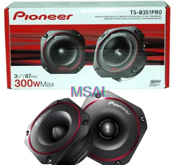 Pioneer Ts-B351pro Pro Series 3.5" Tweeter view 9