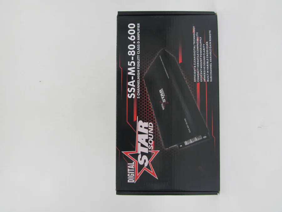 Starsound Ssa-M5-80.600 Midi 5ch Amp view 2