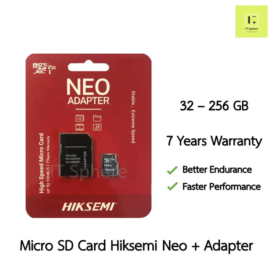 Hiksemi 32gb Micro Sd And Adapter