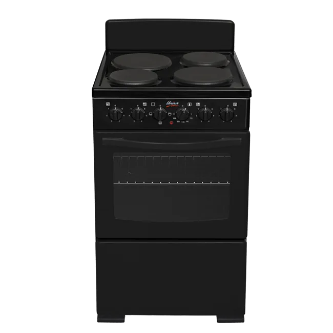Univa U405-1 4 Plt 500-1 Elect Stove Blk view 2