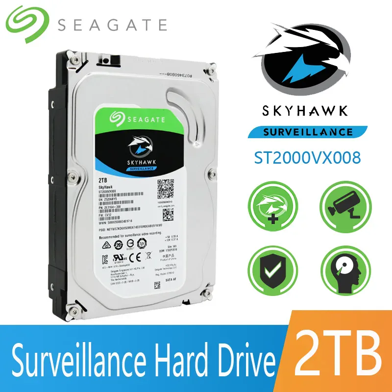 Skyhawk 2tb Surveillance Hard Drive view 8