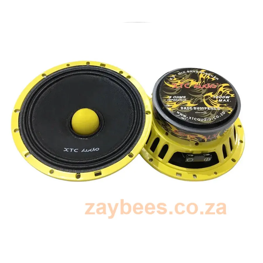 Xtc Bass Bumpers 6 1200w 6.5" Mid-Bass Speakers view 2