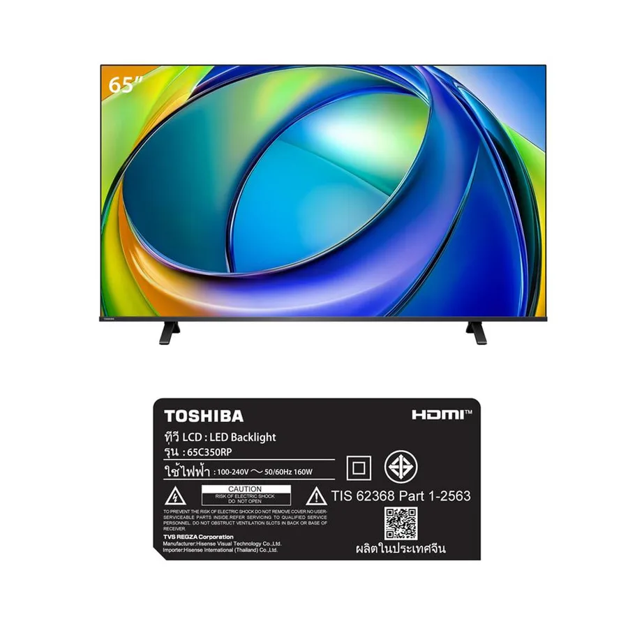 Toshiba 65c350rp 65" LED Smart TV view 7