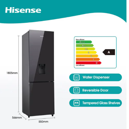 Hisense H370bmib-Wd Fridge Freezer view 8