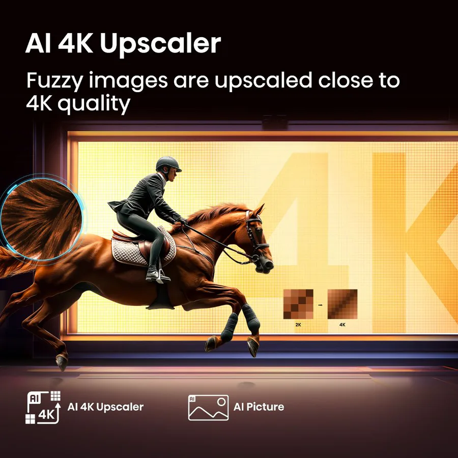 Hisense 75q6q Smart 4k QLED TV view 6