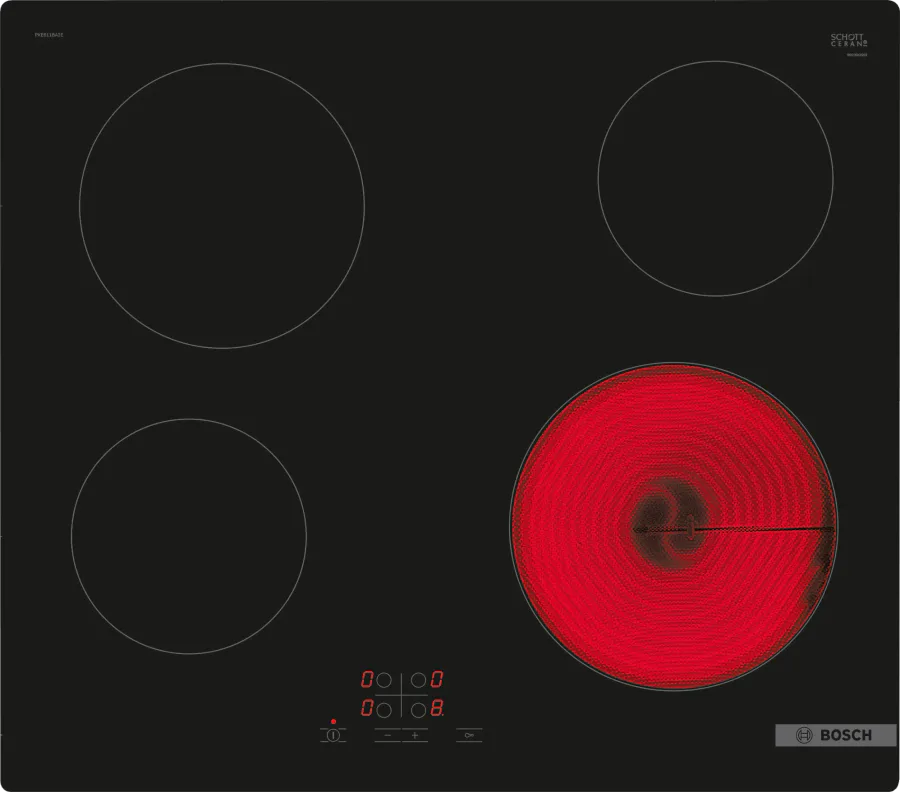 Bosch Pke611ba2e 60cm T/C Blk Ceramic Hob view 5