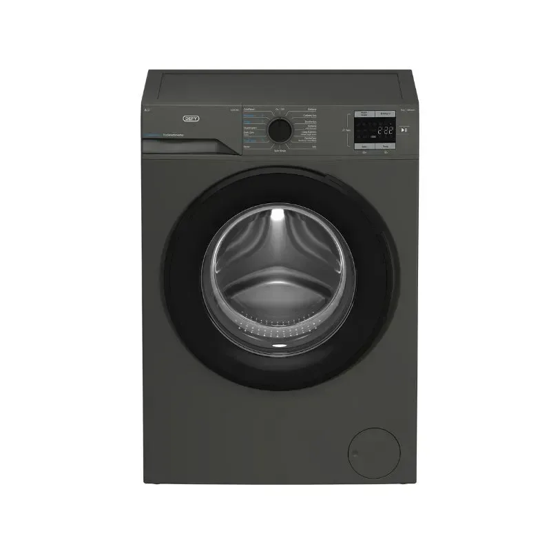 Defy Daw396 8kg Front Loader Washing Machine Gray