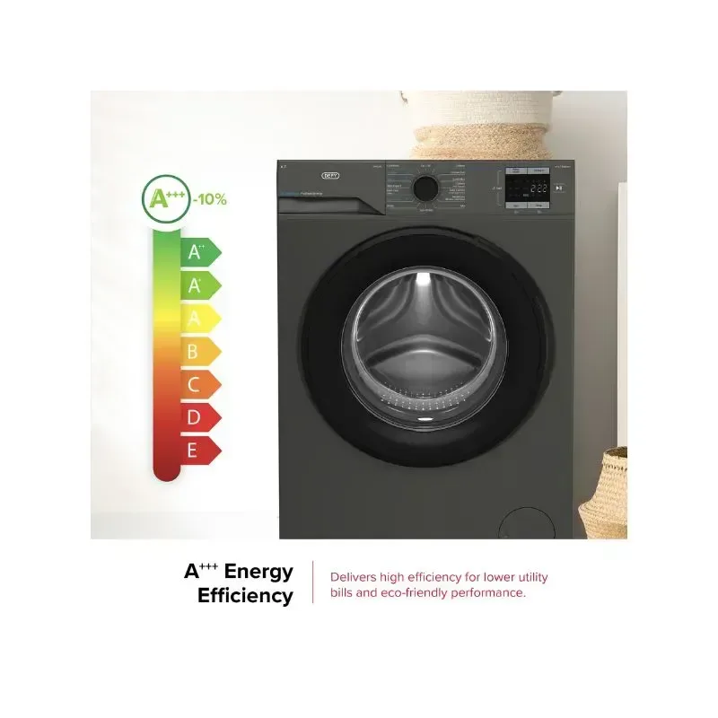 Defy Daw396 8kg Front Loader Washing Machine Gray view 4