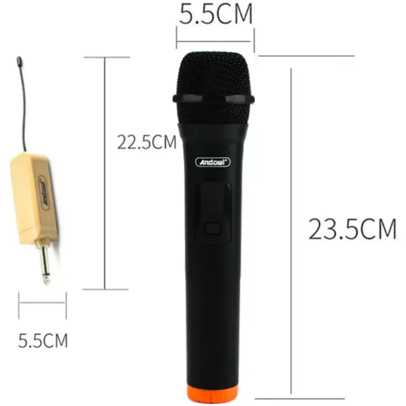 Andowl Q-Mic555 Wireless Vocal Microphone view 8
