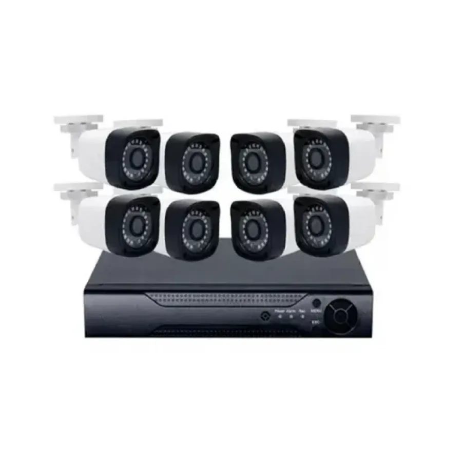 Andowl Q-S888 8-Way Wireless Monitoring Camera Set view 2
