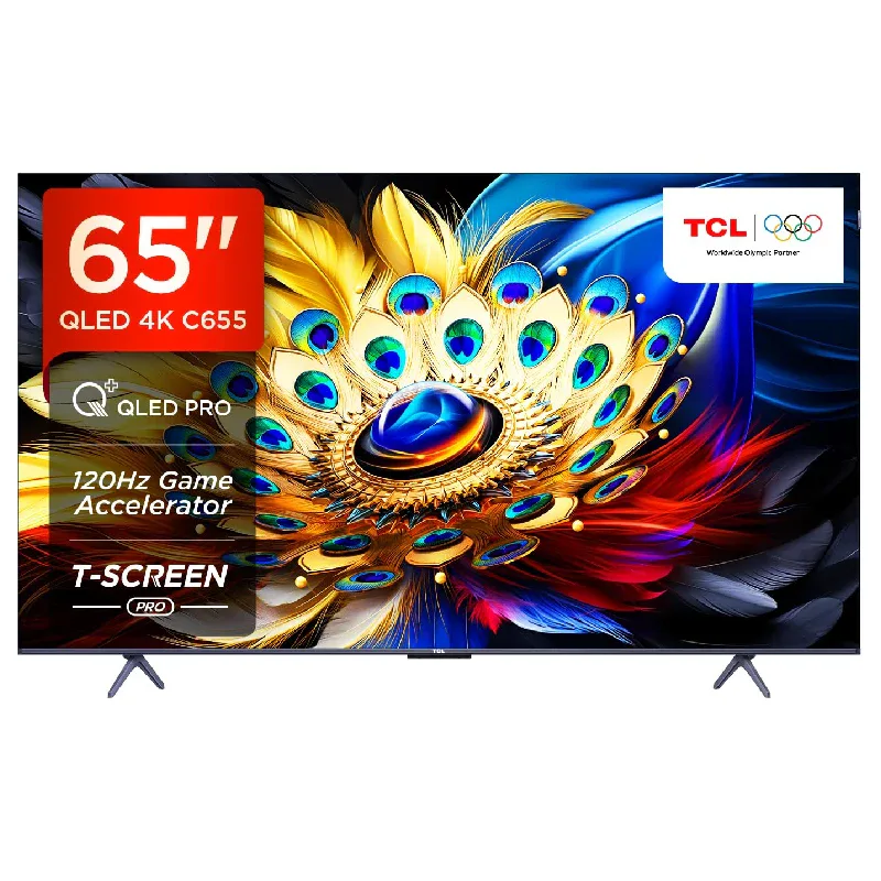 Tcl 65c655 65-Inch QLED Google Smart TV view 2