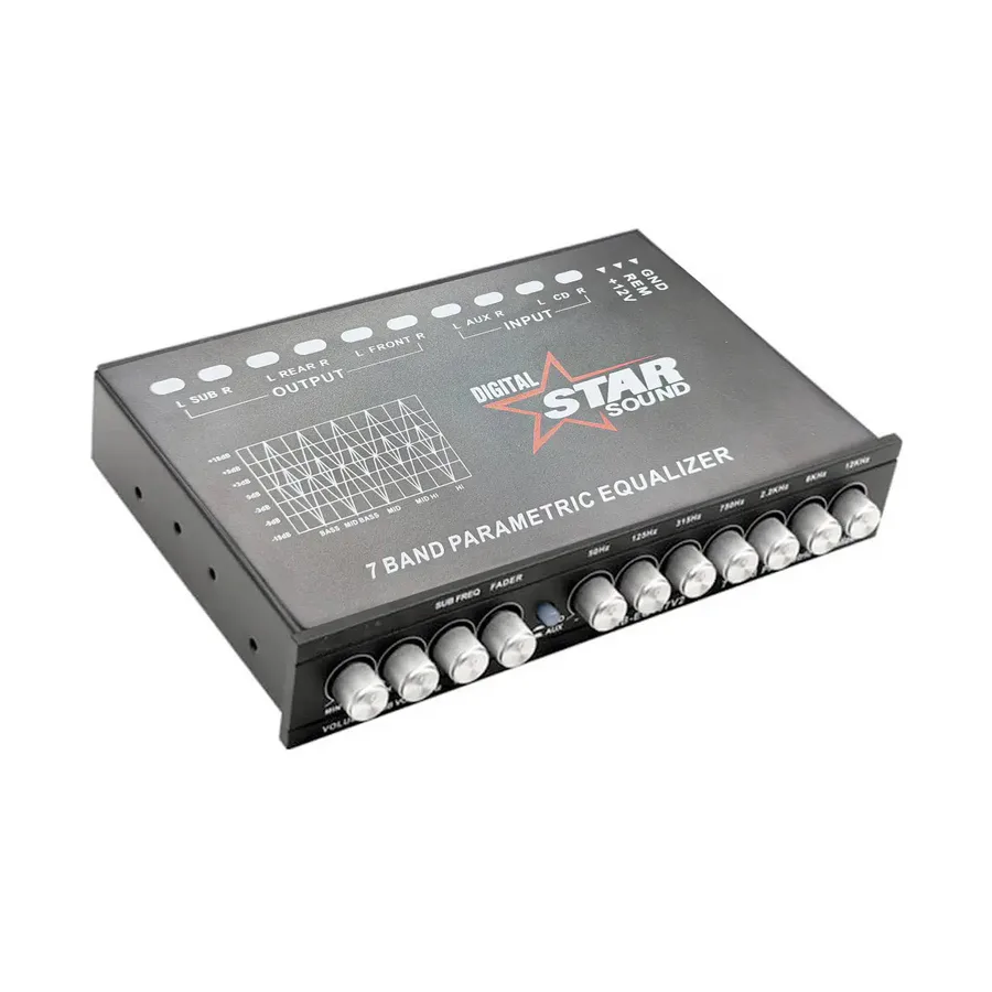 Starsound Ssa-Eq-7200 7 Band Parametric Equalizer view 4