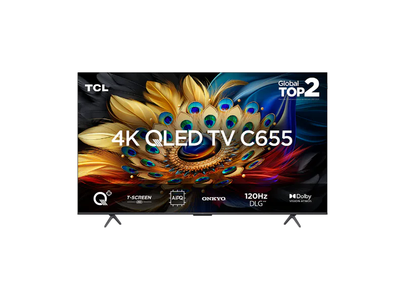 Tcl 55c655 55" QLED Google Smart TV view 2