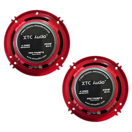 Xtc Pro Thump 6 6.5" 650w 2 Way Speaker