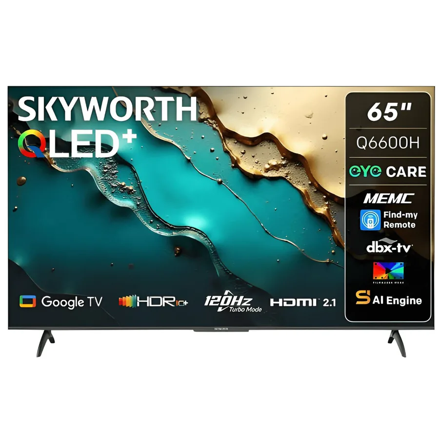 Skyworth 65q6600h 65" 4k QLED Google Smart TV