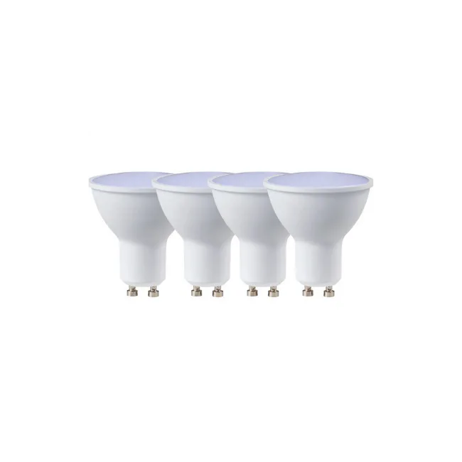 Switched Swd-10017-Gu10r-4-Cw Recharg/LED 4pack