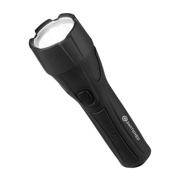 Switched Swd-50021-Bk 65 Lumen Flashlight Black view 3