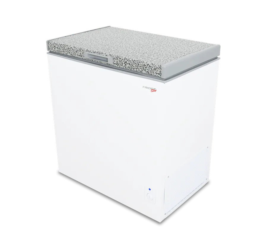 Fridge Star Cs216w 195l Chest Freezer Wht Gran Lid view 2