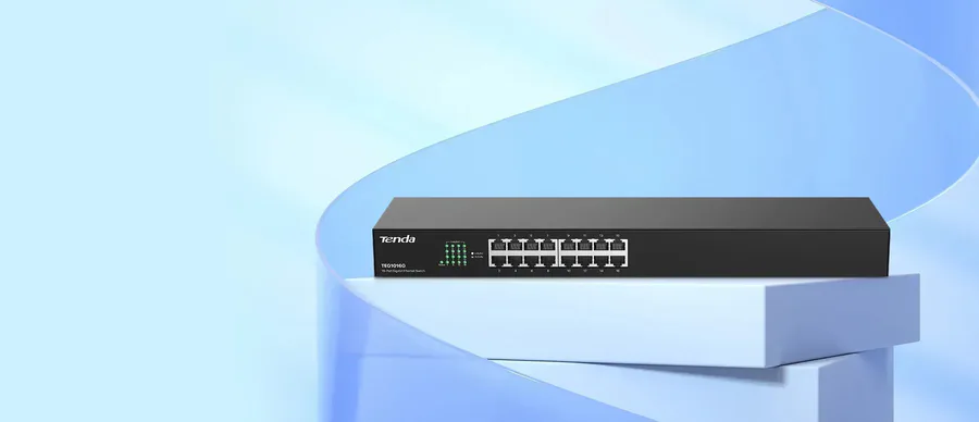 Tenda Te-Teg1016g 16port Gb Ethernet Switch view 2