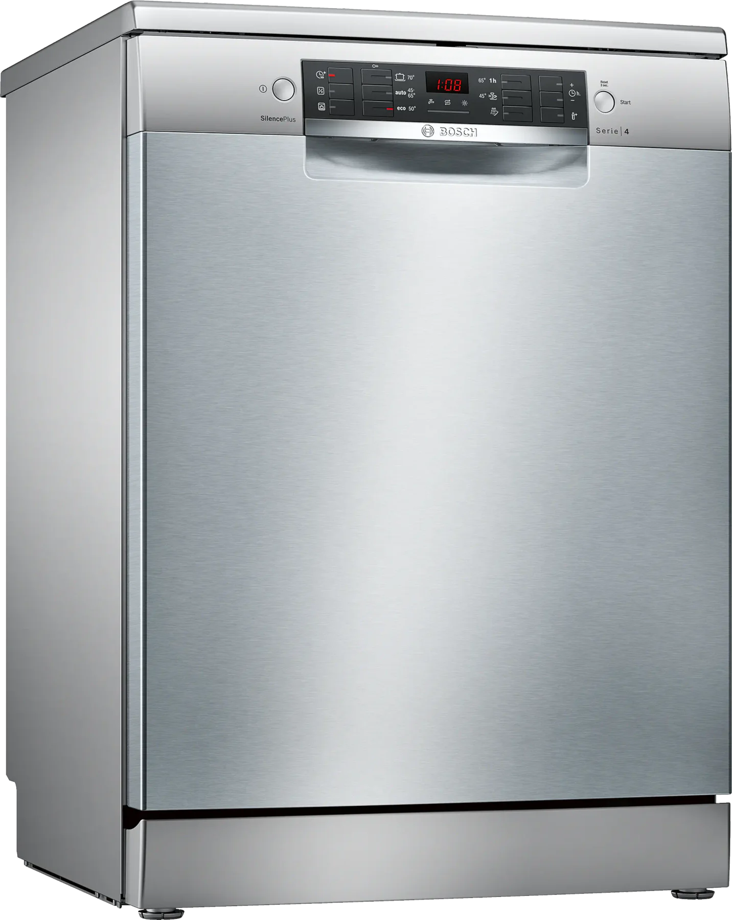 Bosch SMS46NI00Z Series 4 13-Place Freestanding Dishwasher with SpeedPerfect+