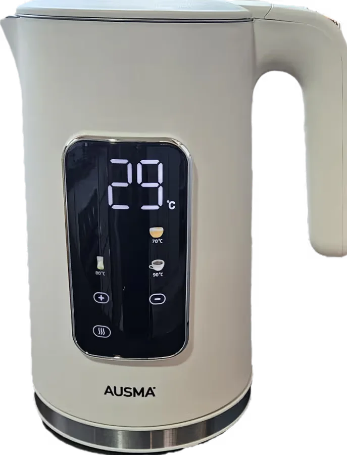 Ausma Aushhb8726dp 1.7l Digital Electric Kettle Bk