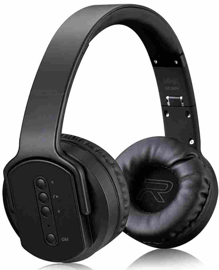 Aiwa Bluetooth Headphones with Twist-out Speakers - AW-26