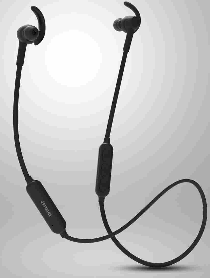 Aiwa Bluetooth In-ear Headphones Black - AW040BB