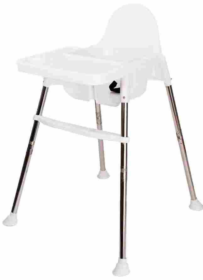 Conti Adjustable Baby High Chair White - CHBC-002W